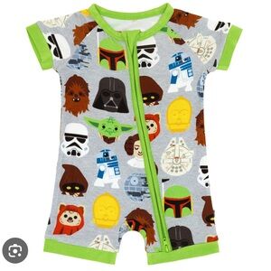 Little Sleepies Star Wars Shorty Zippy